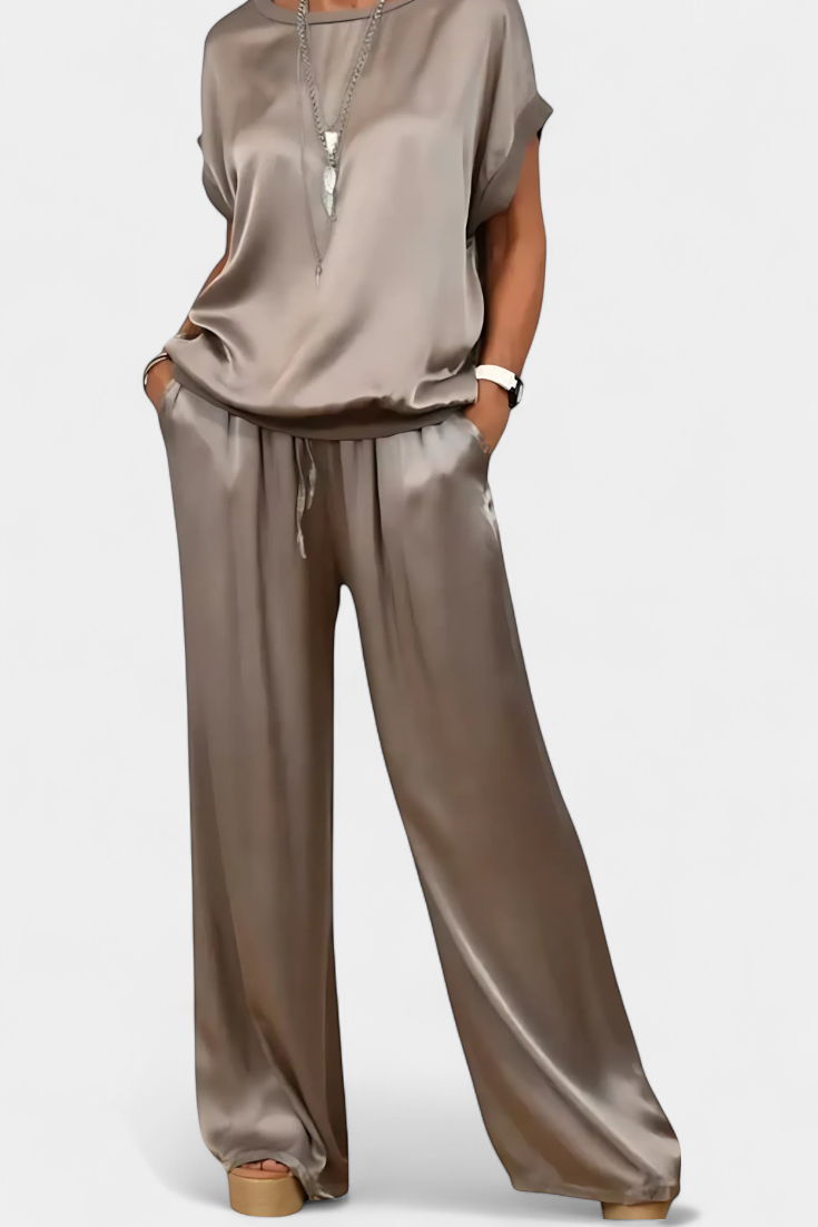 Blasa Spring Two-Piece Set with Sophisticated Style