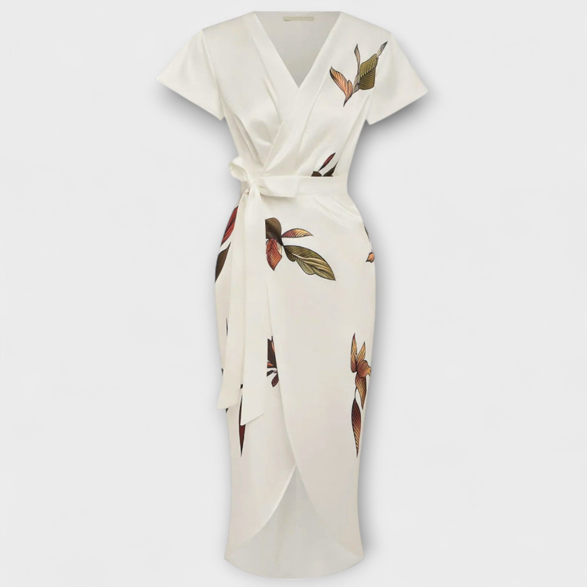 Satin A-Line Dress