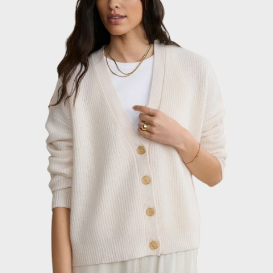 Maureen | Cocoon cashmere cardigan