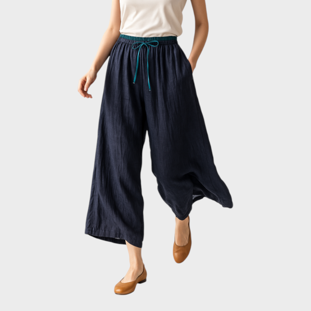 Azuella | Linen Trousers