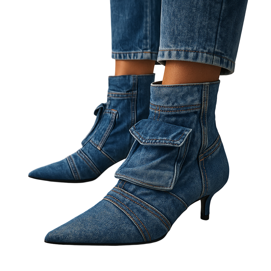 Serena Valenti denim boots