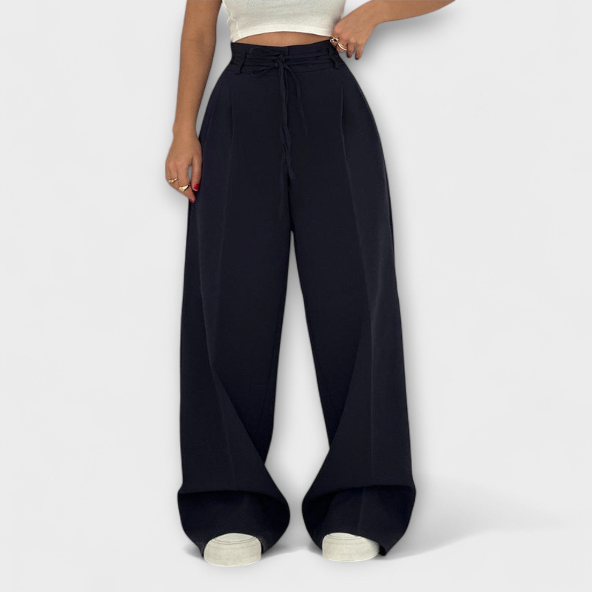 Jill - Drawstring Relaxed Pants