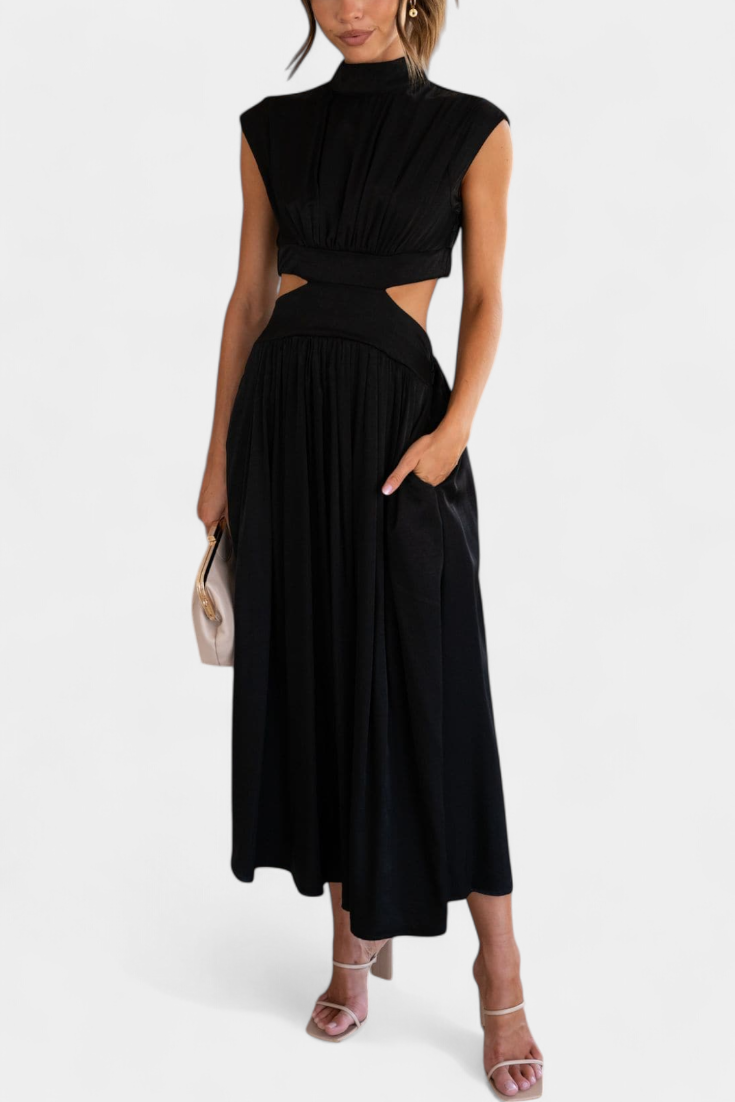 Jocelyn Side Slit Dress Set