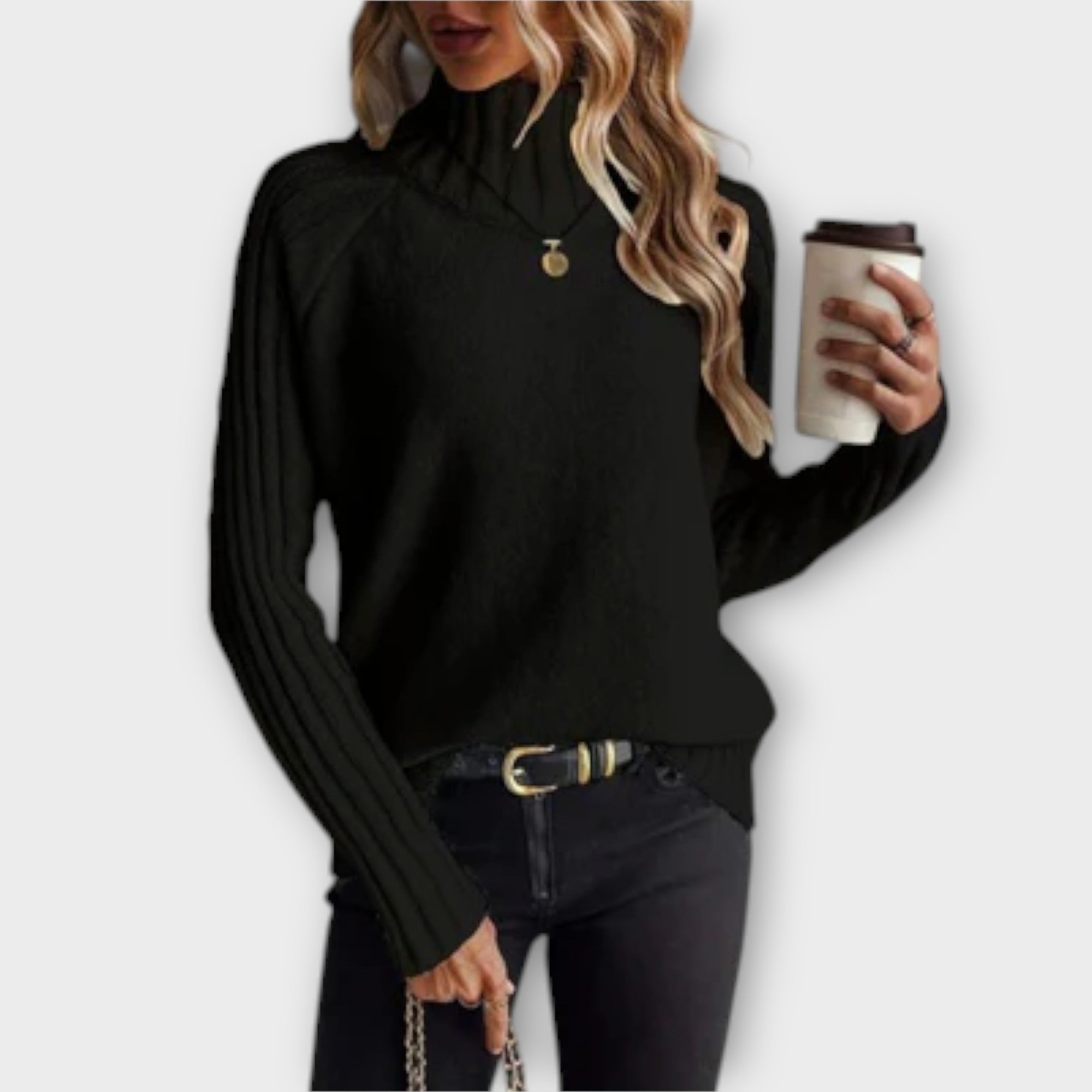 Hana - Elegant knitted sweater