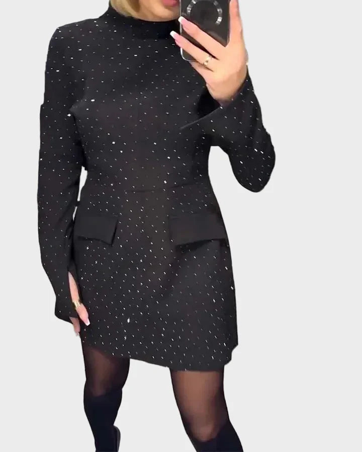 Kenzleigh - Elegant Dress with Sparkle