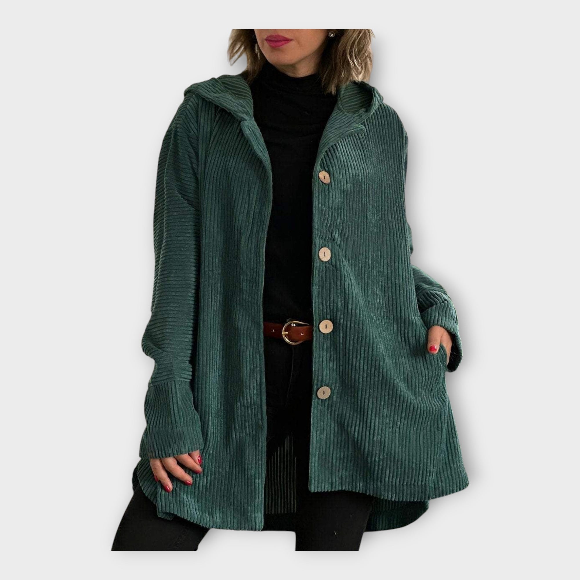 Long Casual Hooded Overalls