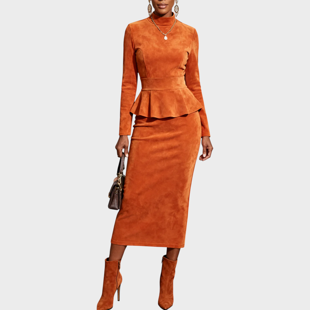 Maricris | Urban blouse with straight collar