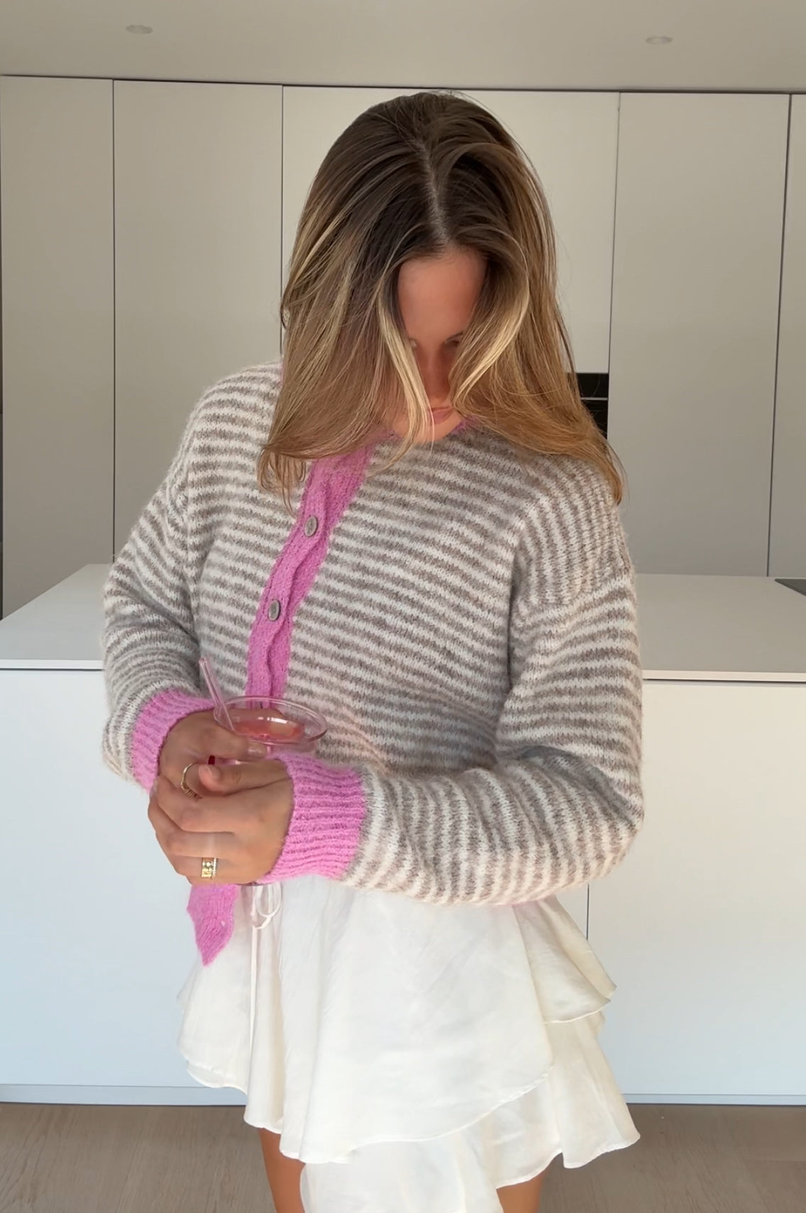 Soft striped sweater