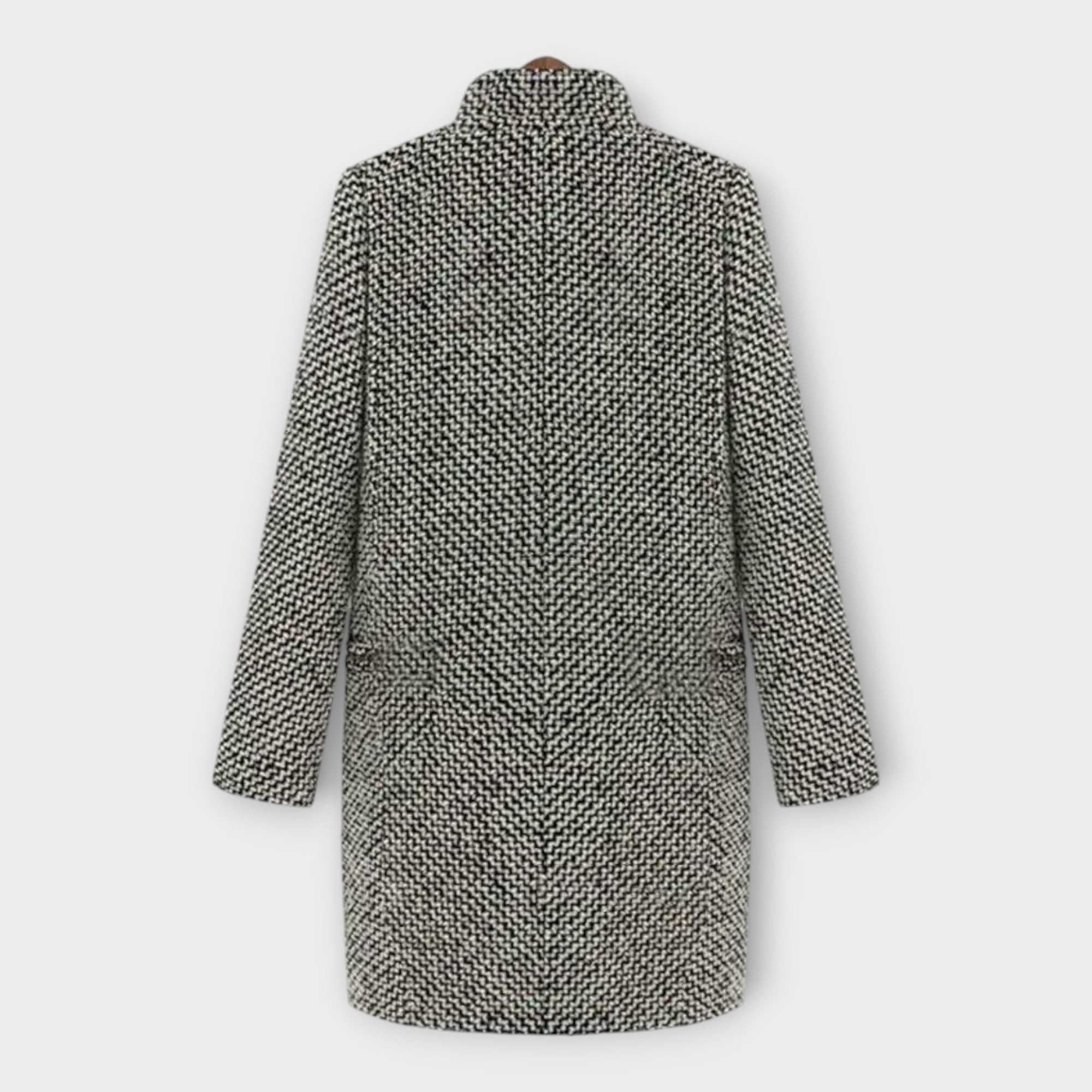 Elegant Wool Coat with Timeless Style