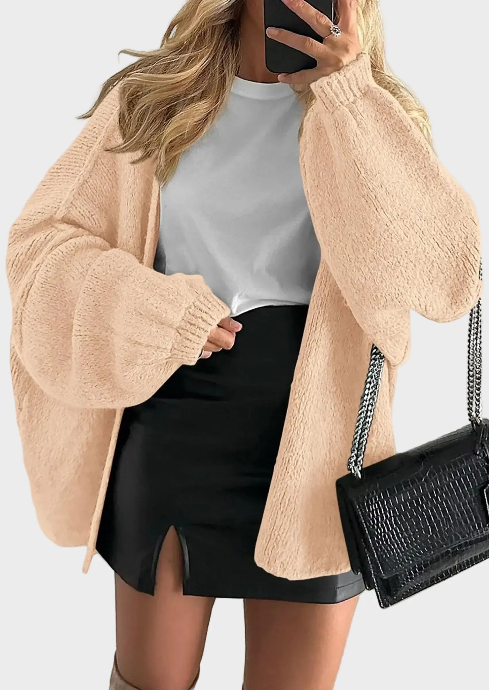 Sinclair | Oversized Knitted Cardigan