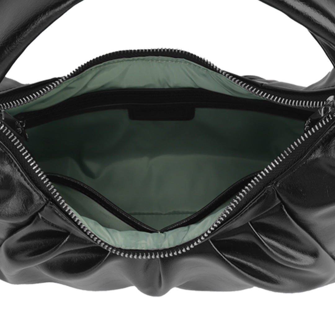 Demi | Crescent-shaped Hobo bag (black)