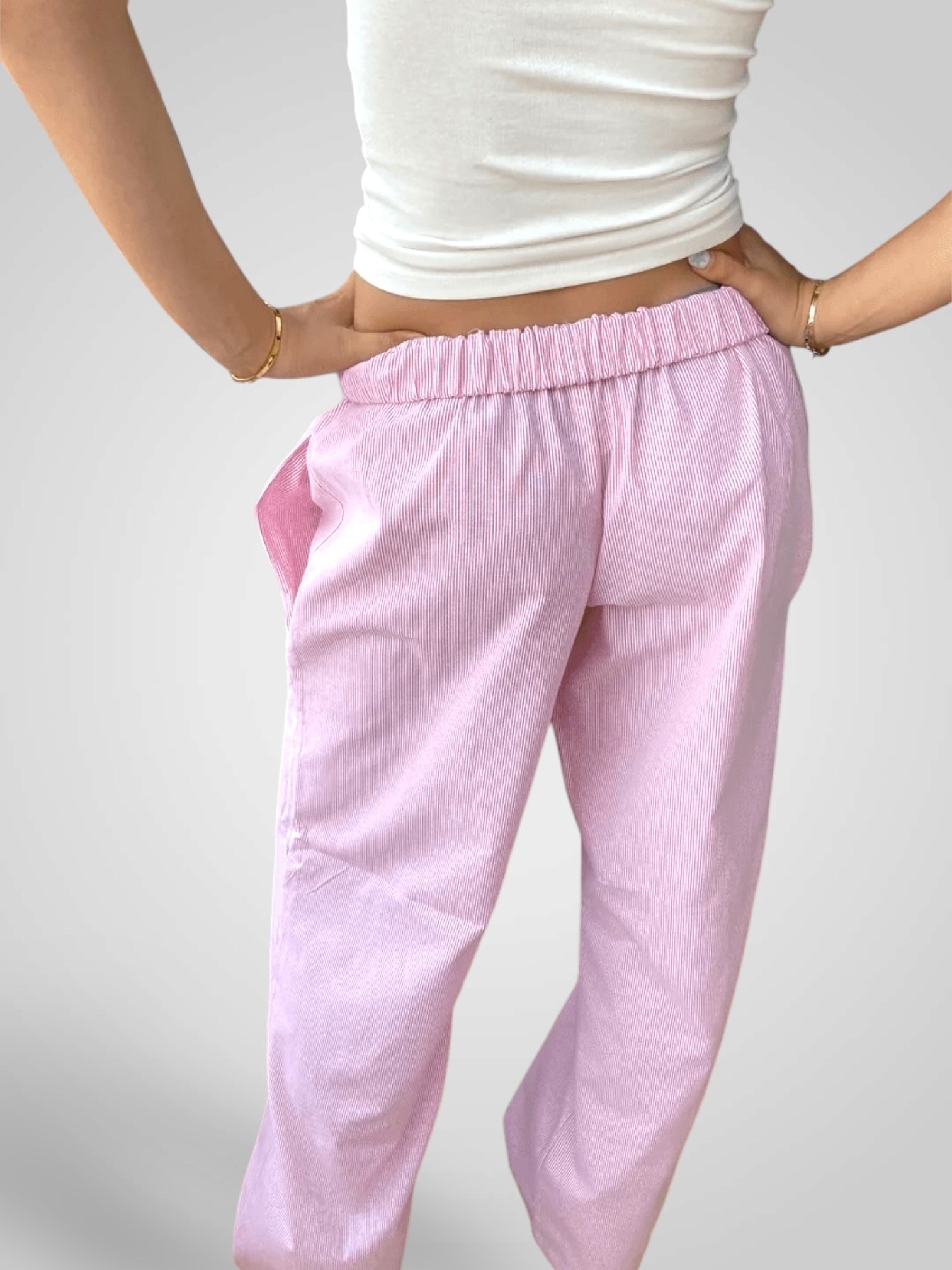 Bella | Women's Lounge Pants - Elastic Waistband