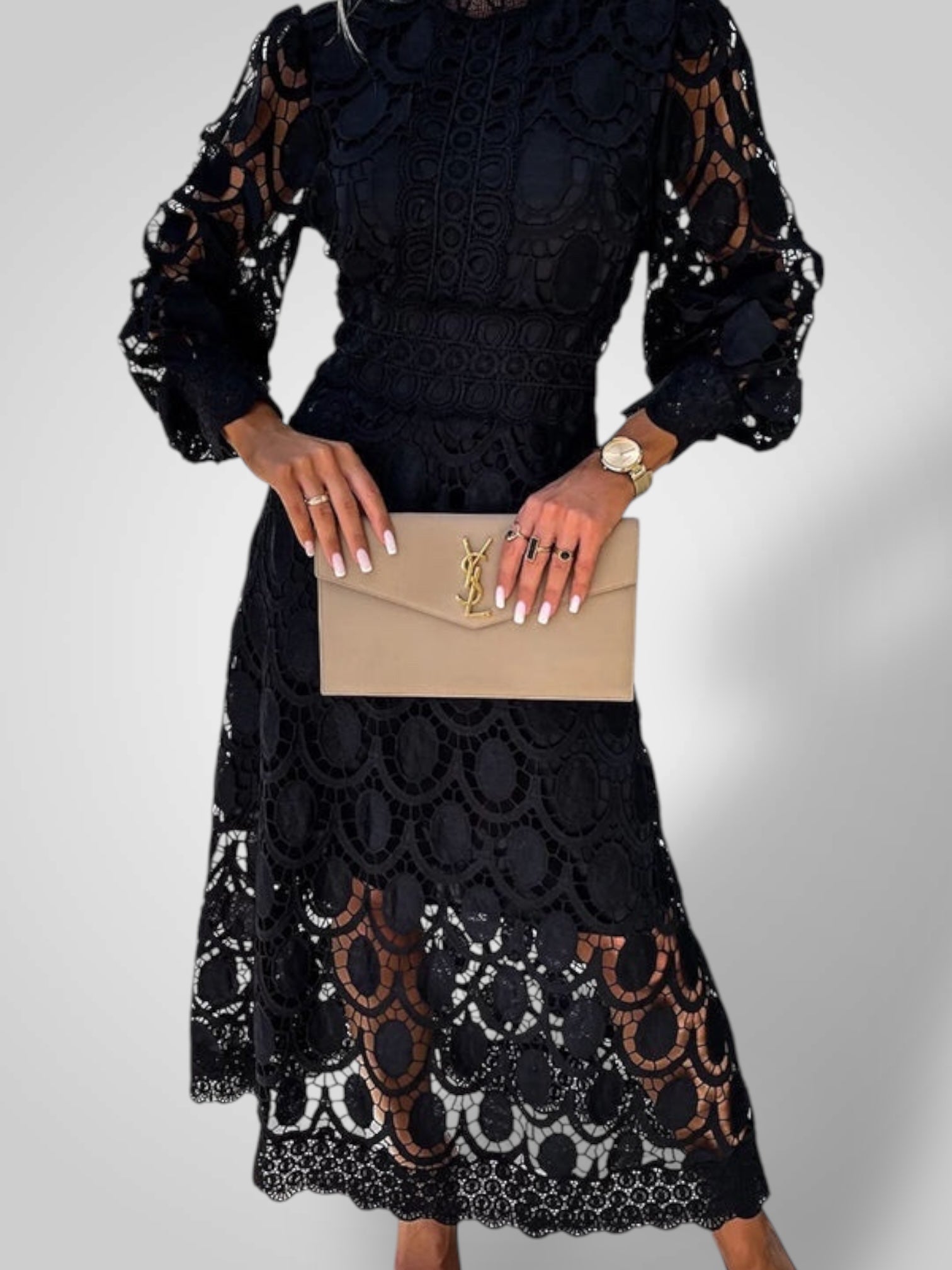 Patricia | Modest Dress with Lace