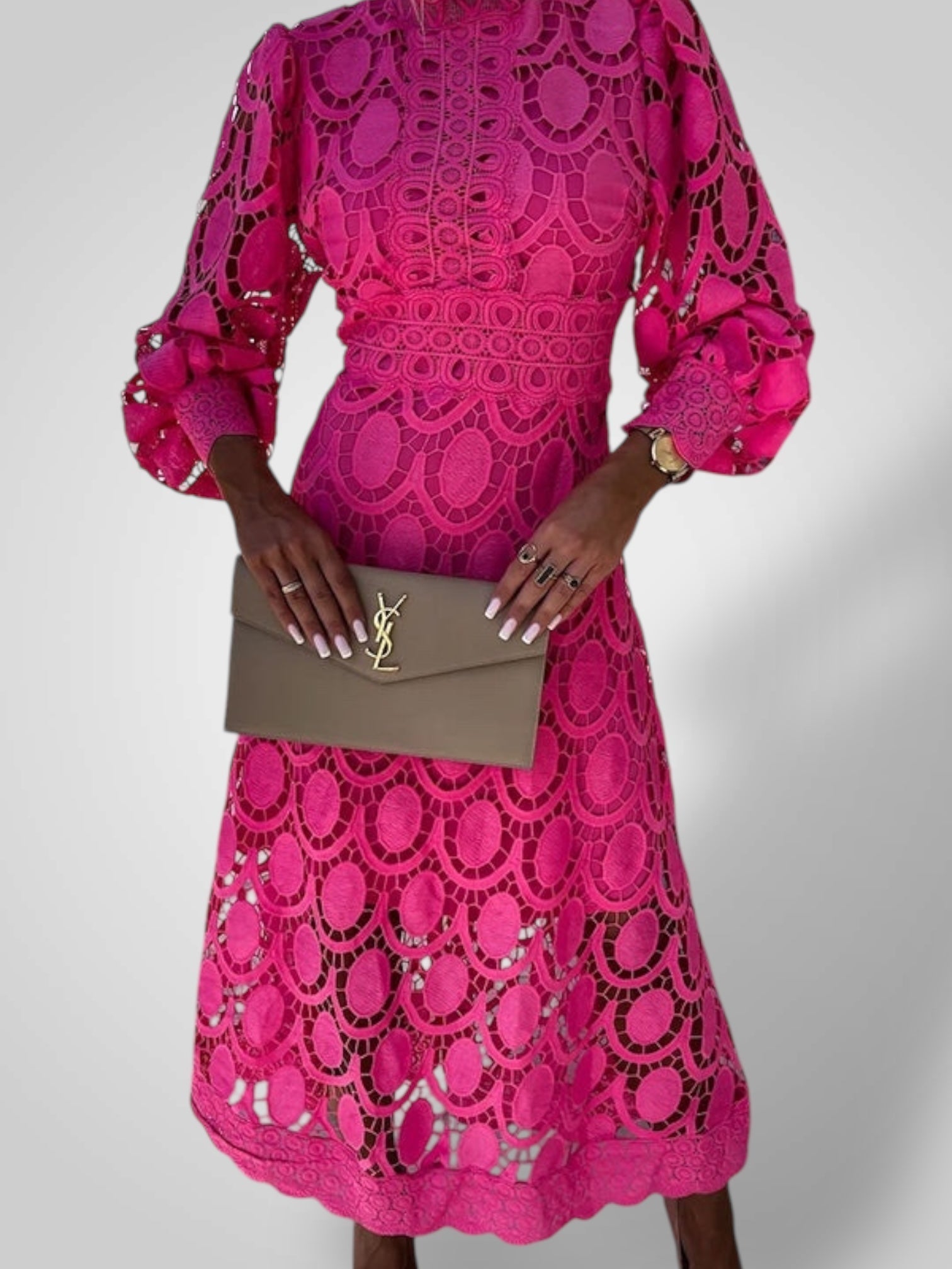 Patricia | Modest Dress with Lace