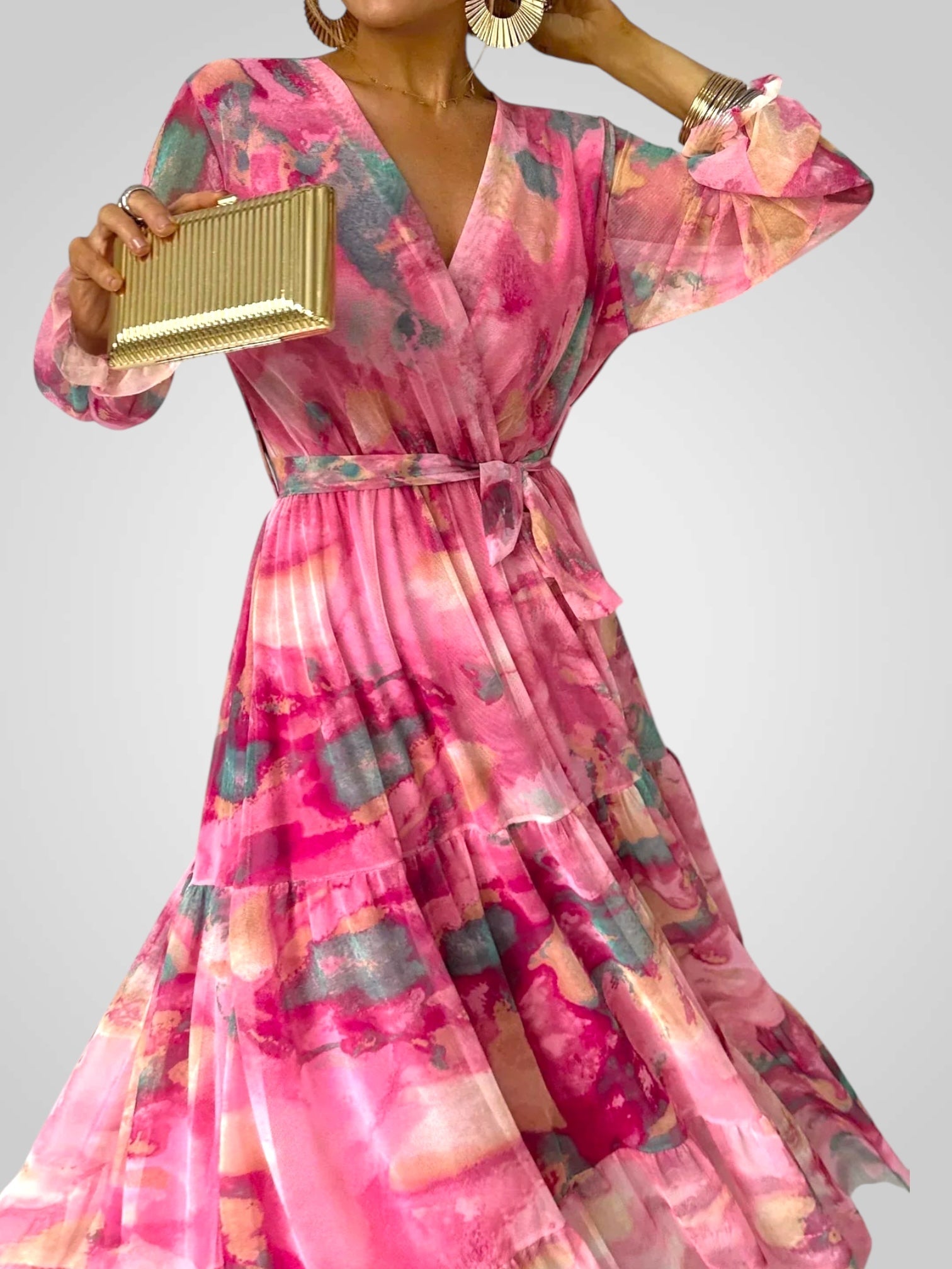 Vera | Women's Long Sleeve Summer Dress