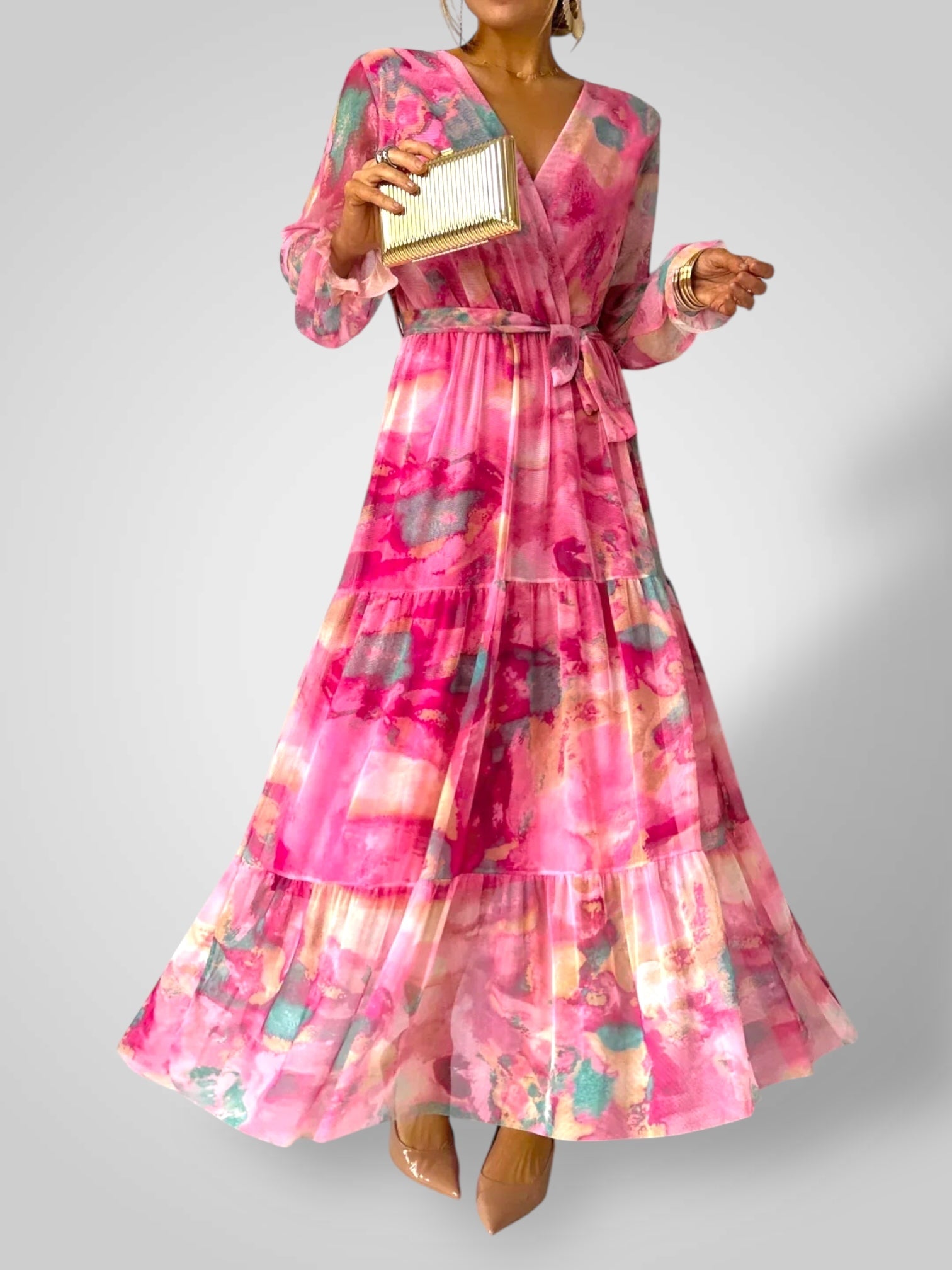 Vera | Women's Long Sleeve Summer Dress