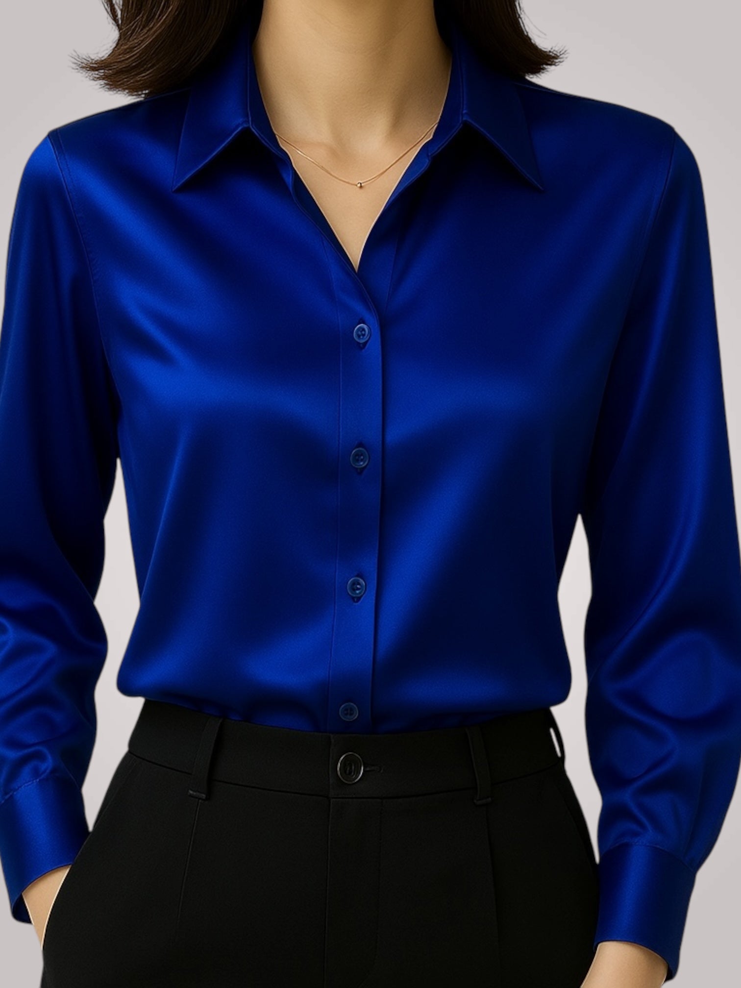 Elvir | Satin Blouse