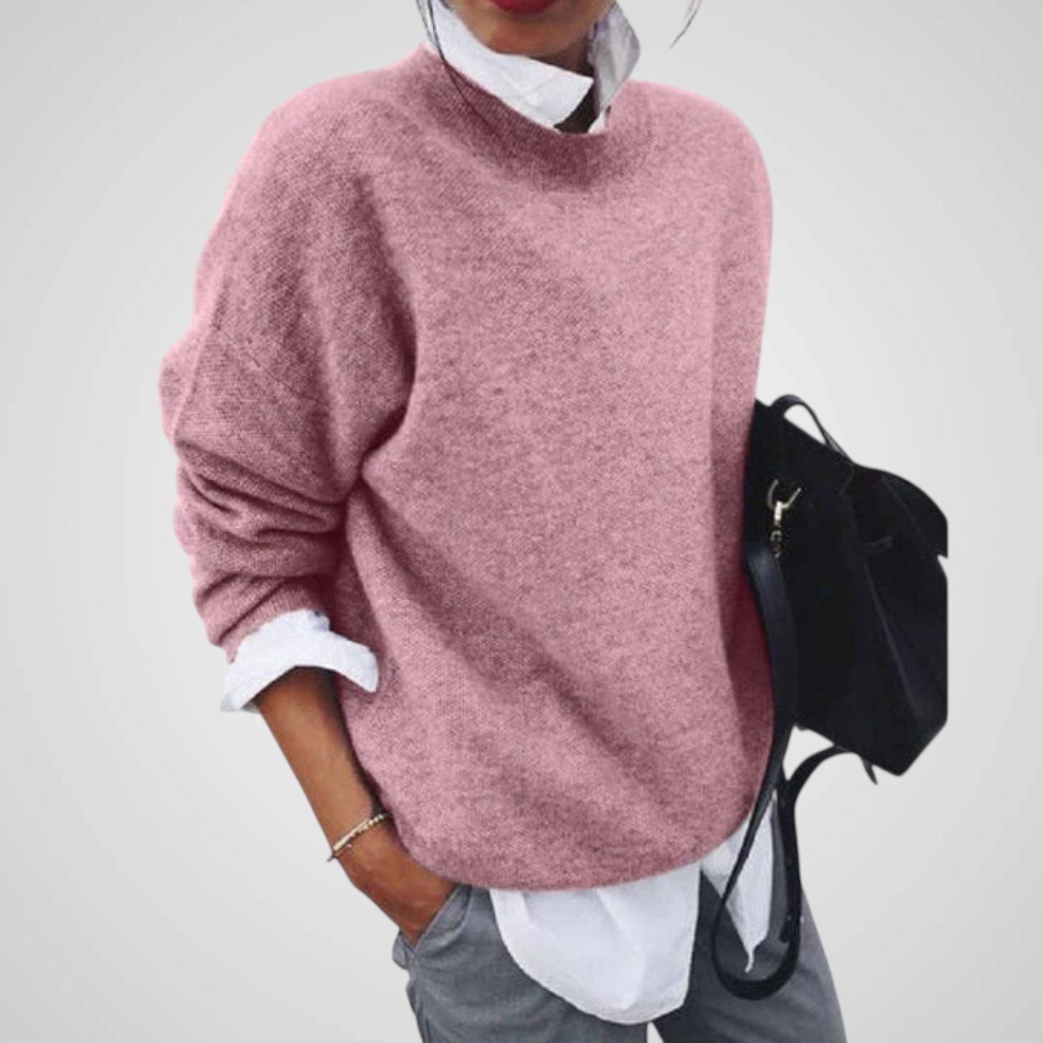 Cashmere | Casual Knitted Cashmere Sweater for Women