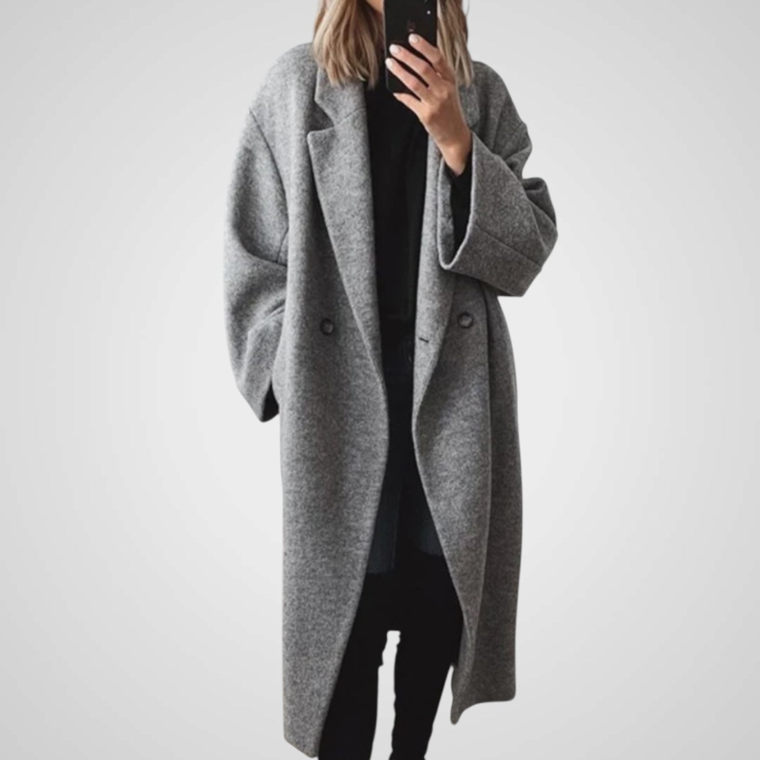 Nomi | Classic Long Winter Jacket for Women