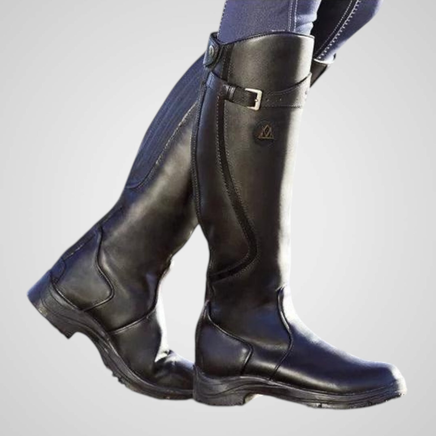Patris | Waterproof Leather Winter Riding Boots for Women