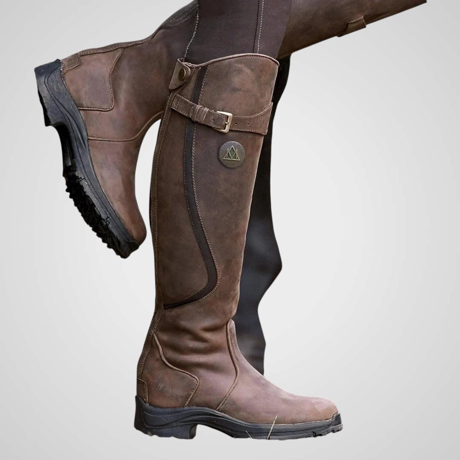 Patris | Waterproof Leather Winter Riding Boots for Women