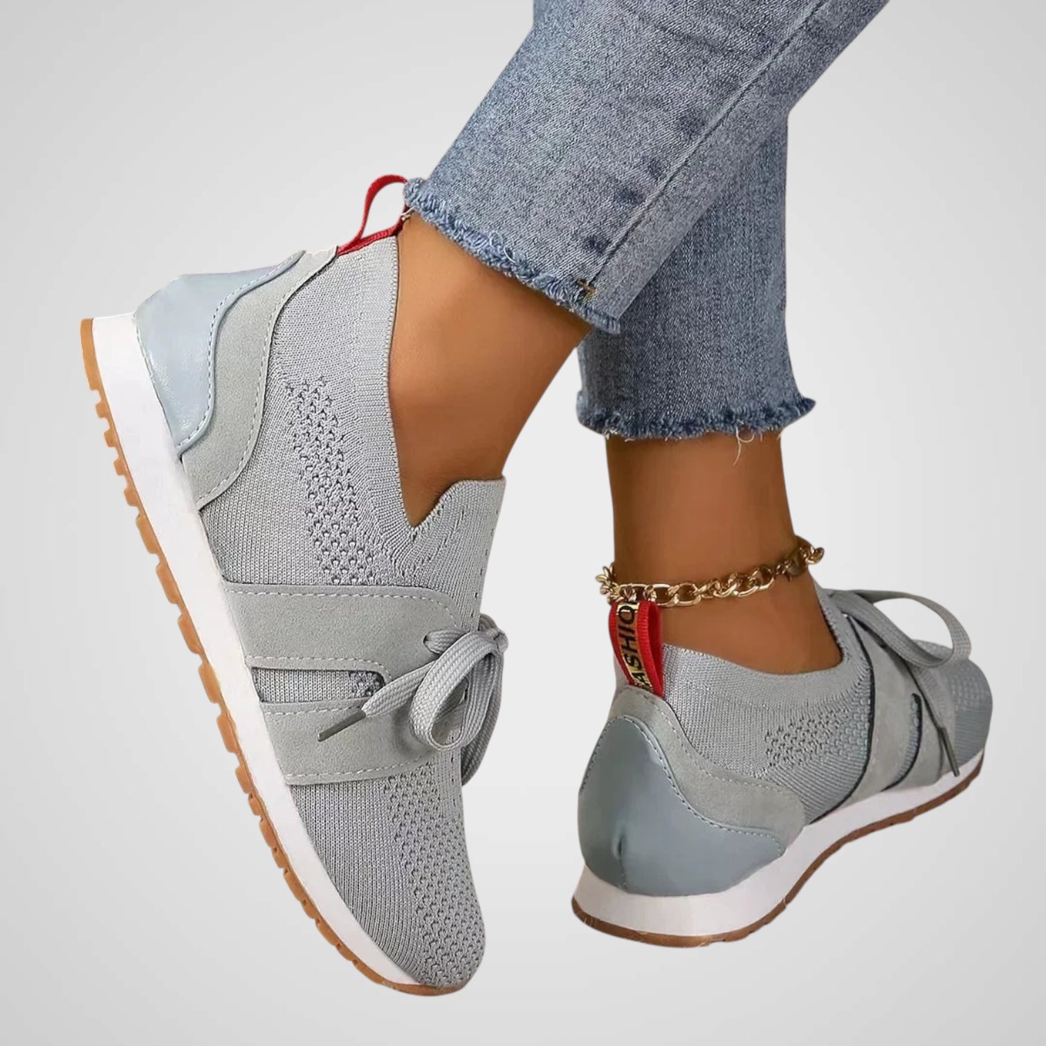 Gemma | Women's Mesh Lace-Up Shoes For Orthopedic Purposes