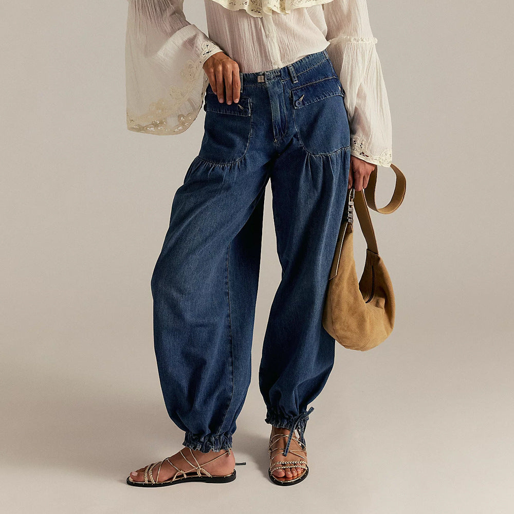 Poppy - Stylish wide-leg jeans