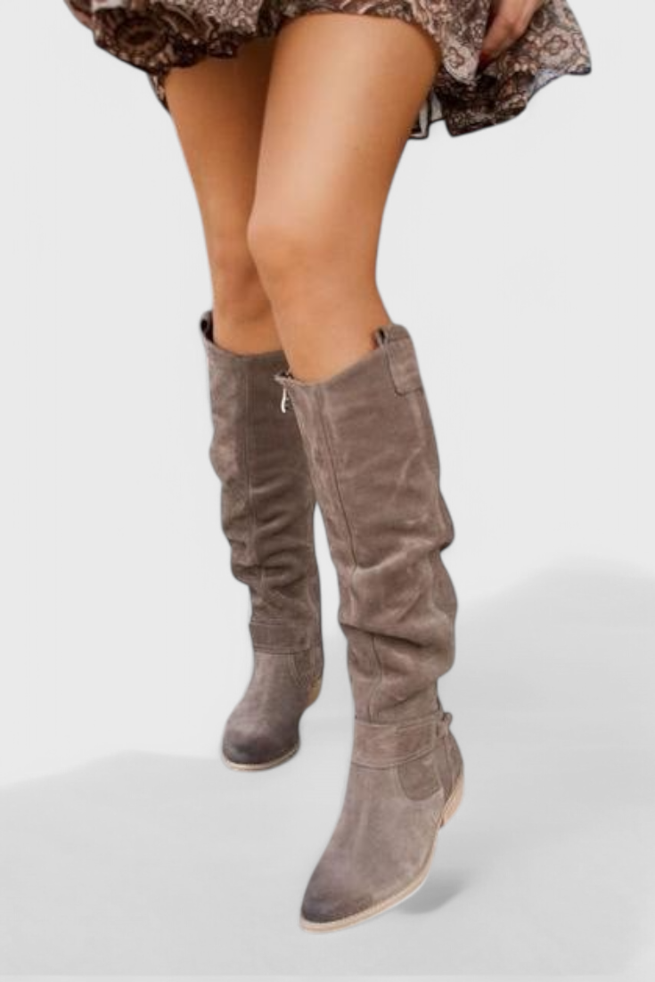 Celine Retro Style High Boots