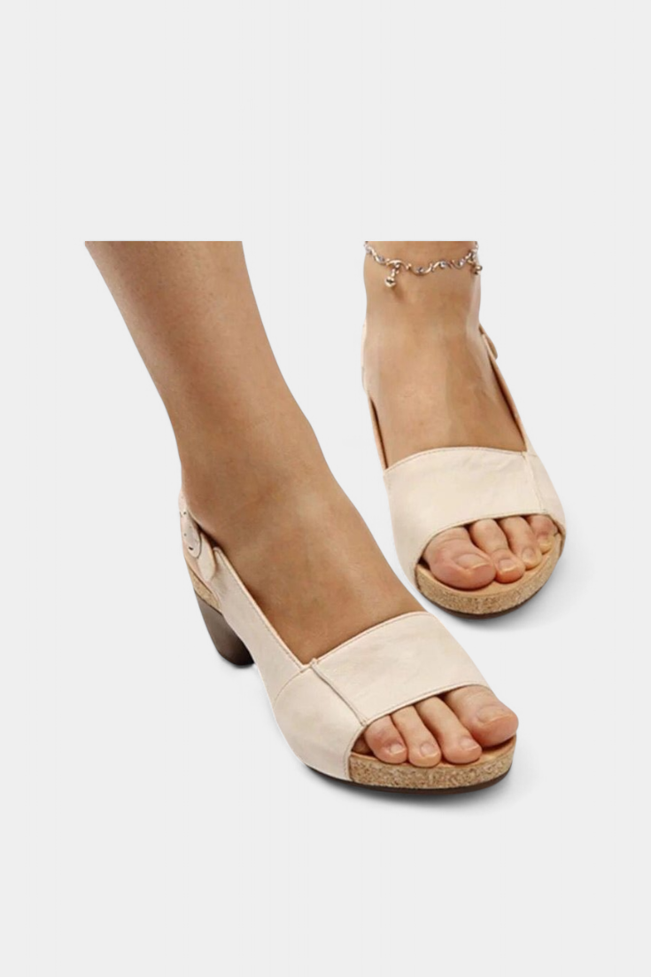 Judy Orthopedic sandals with open heel