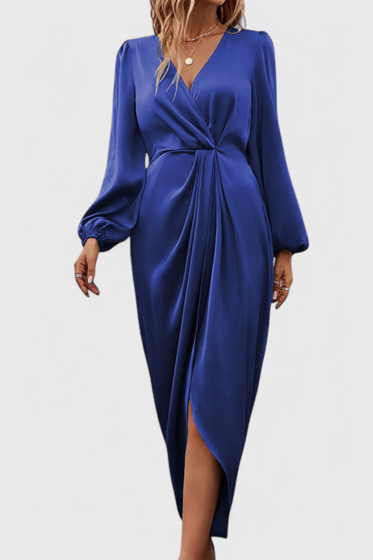 Giada Long Satin Dress