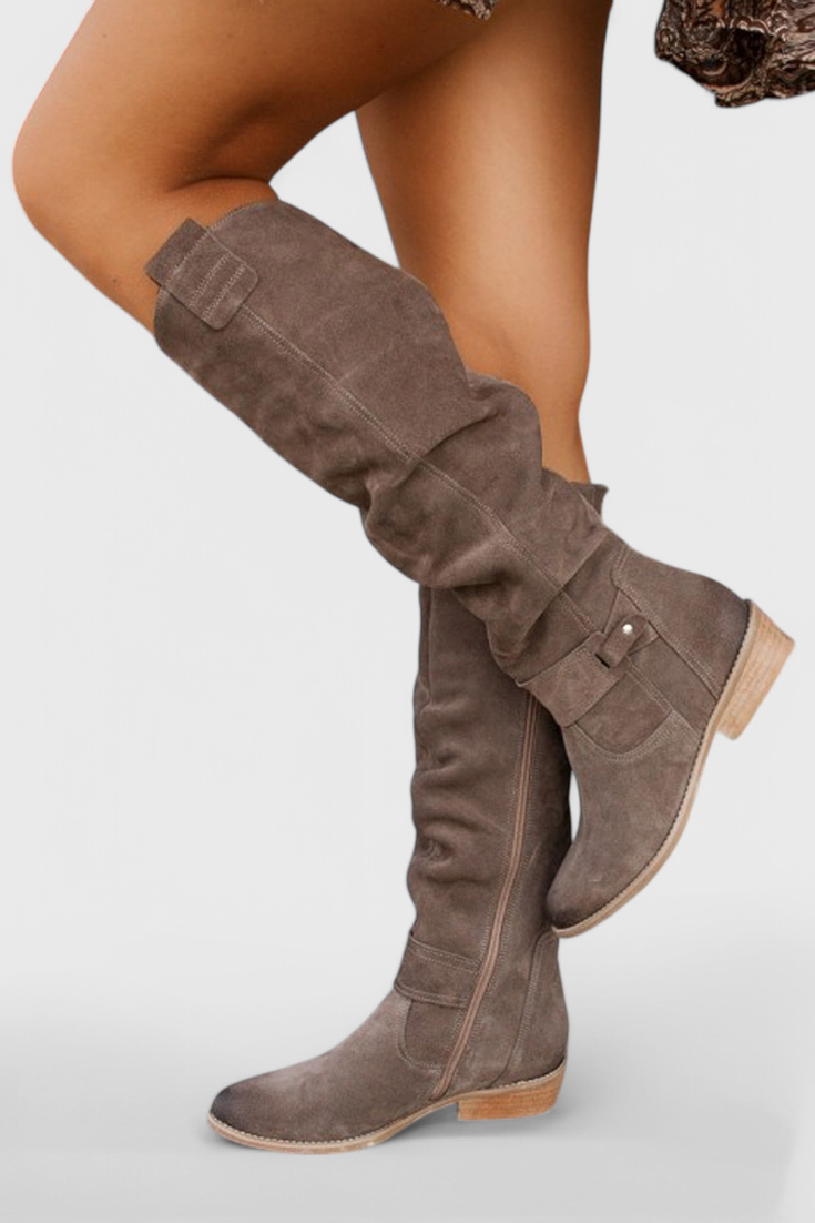 Celine Retro Style High Boots