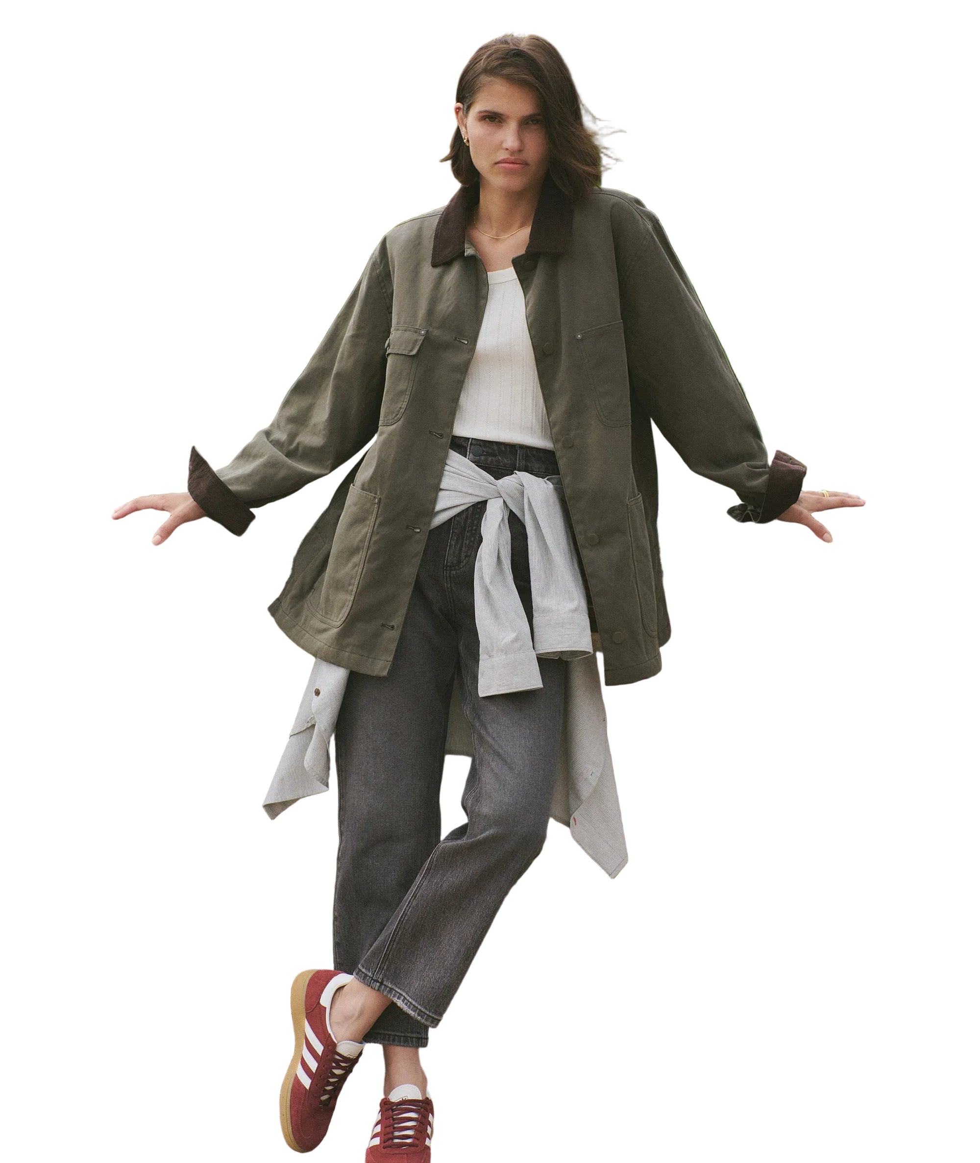 Riley | Waxed Barn Jacket