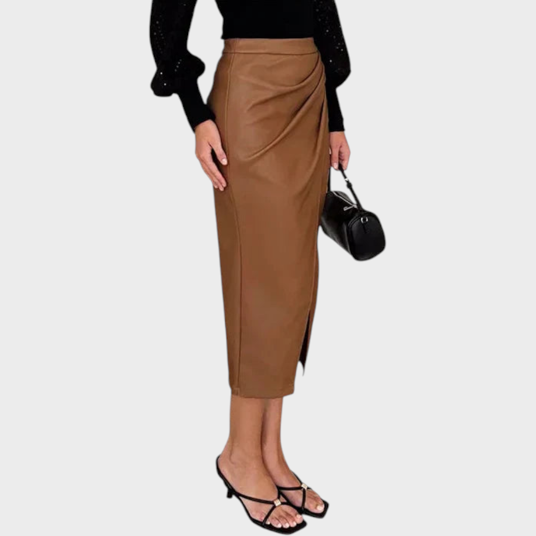 Kaylee | Leather Skirt
