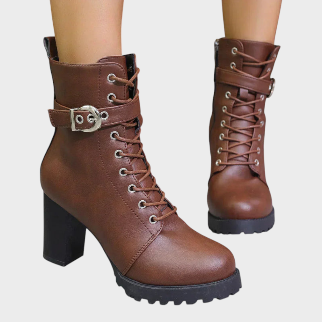 Briley | Heeled Combat Boots