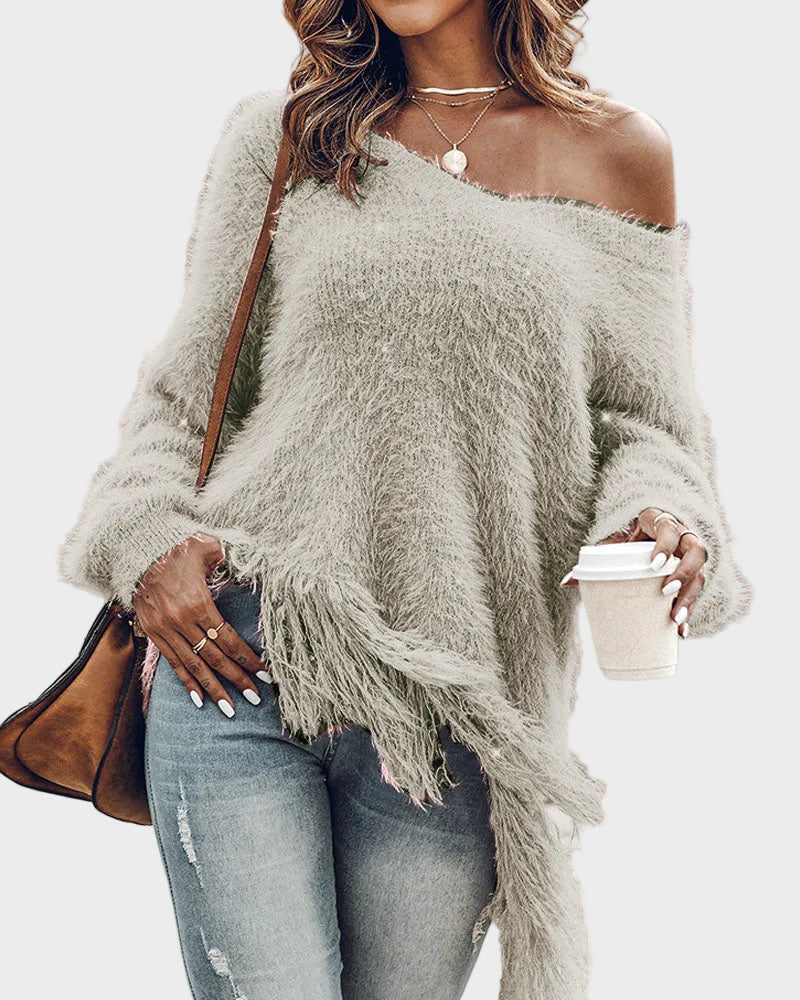 Chryssa | Bohemian Super-Soft Tassel Top