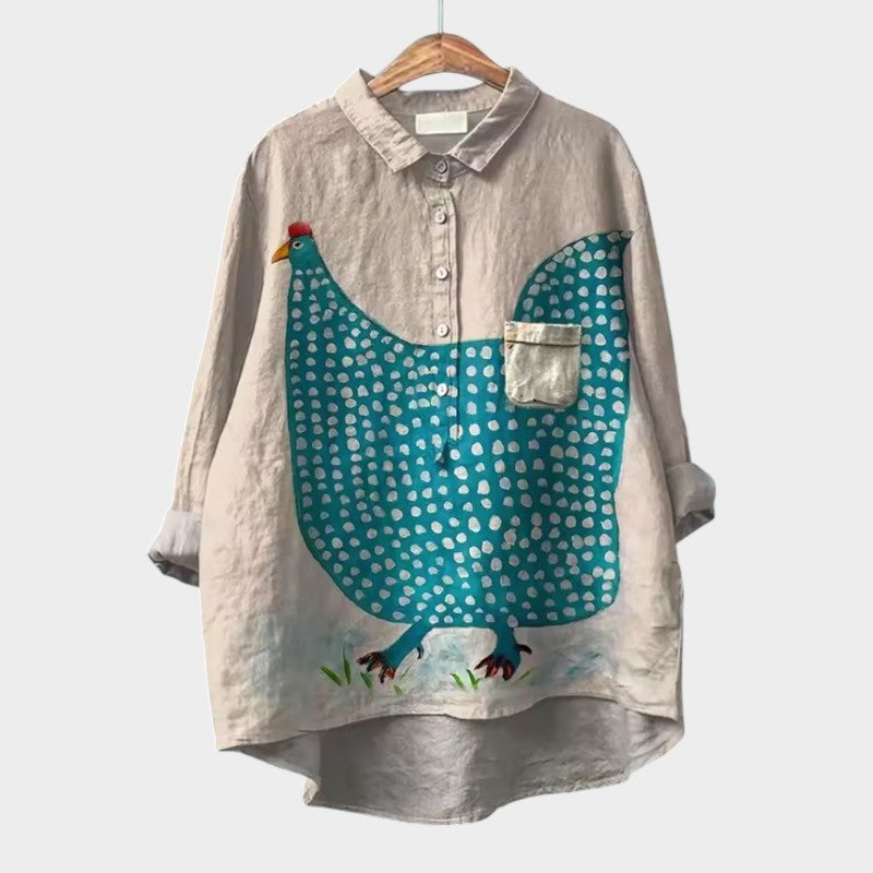 Yvonne — Premium Lace Blouse