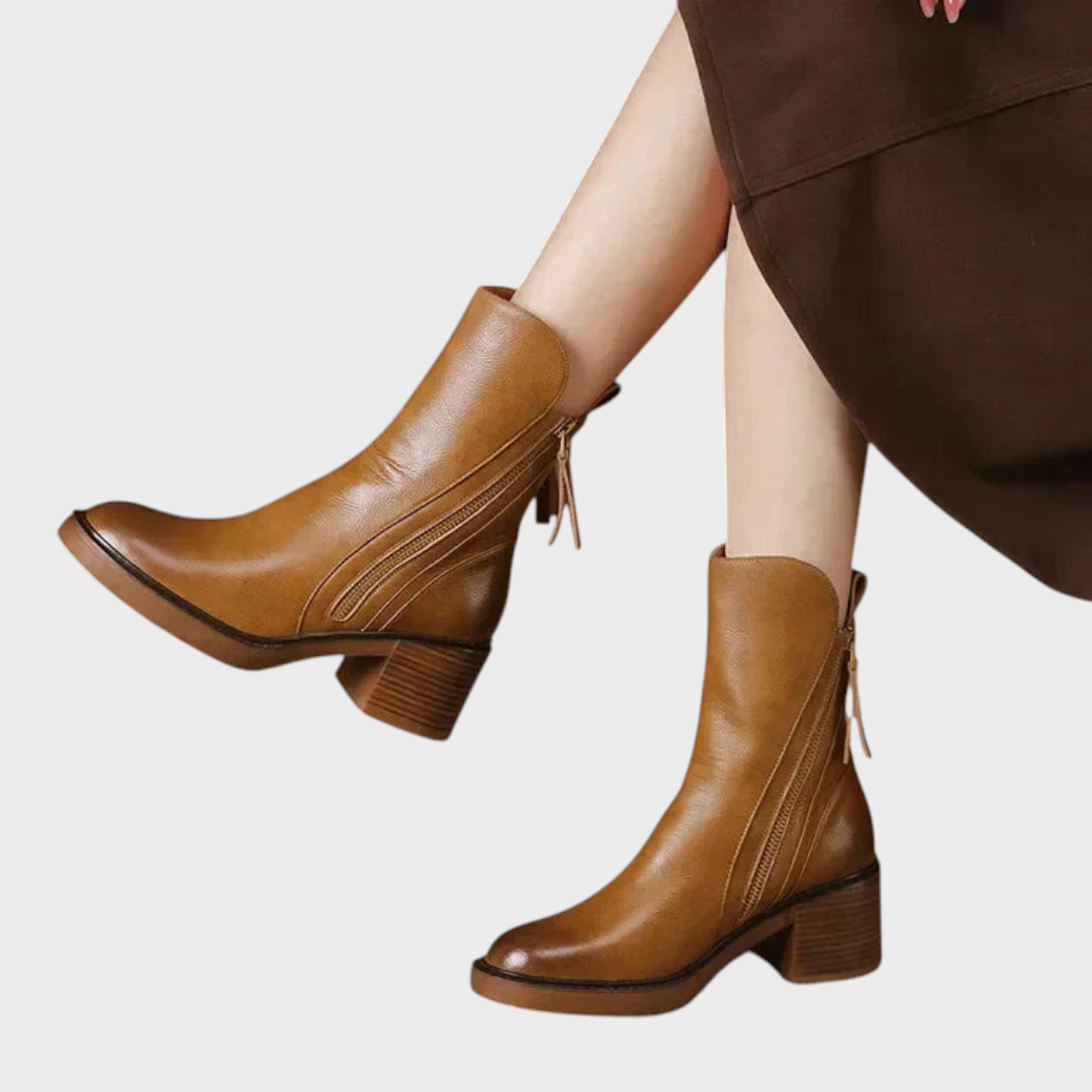 Angie | Salerno Platform Ankle Boots