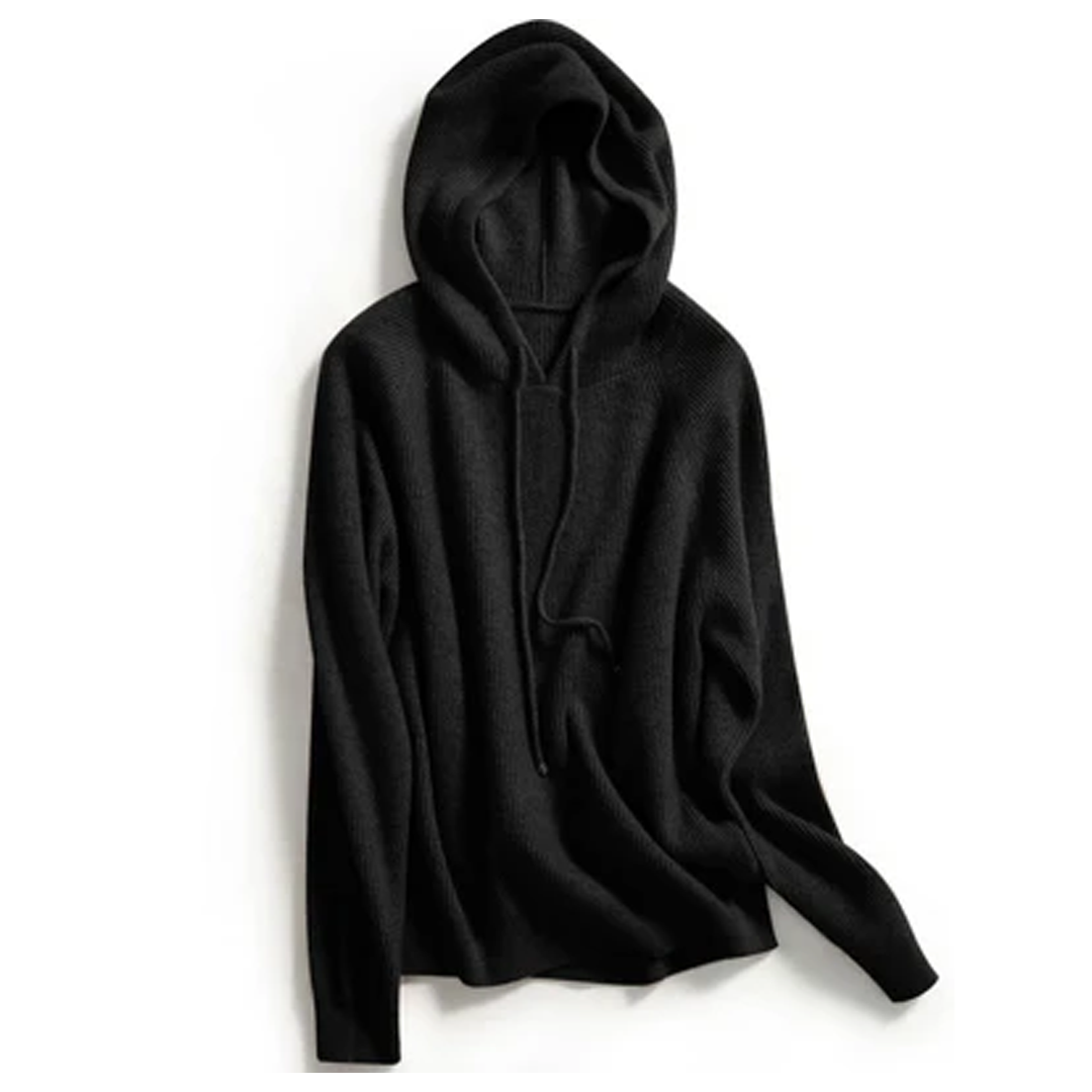 Penny - Cashmere Hooded Knit Sweater Calderon (Calderon Cashmere Hood Knit)