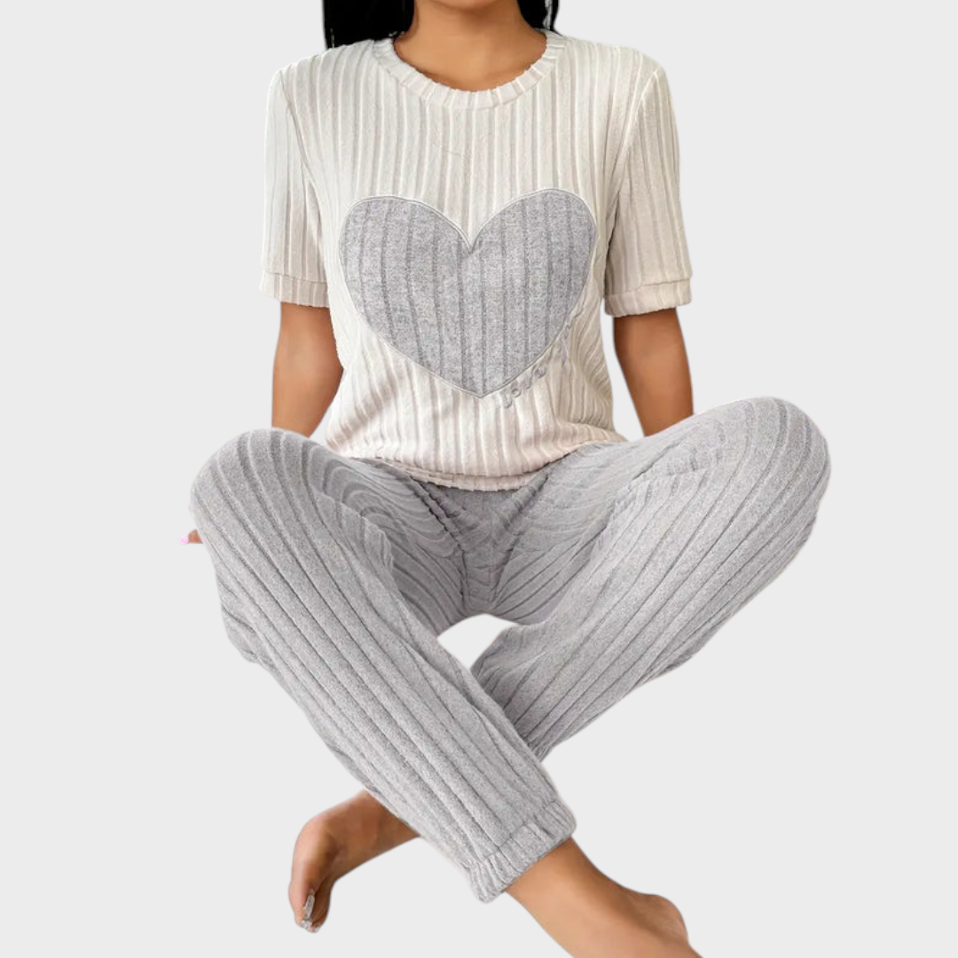 Venus | Ribbed Loungewear Set
