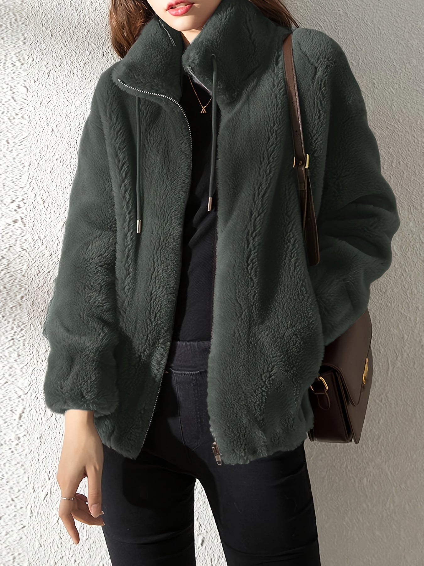 Avelora | comfortable zippered cardigan