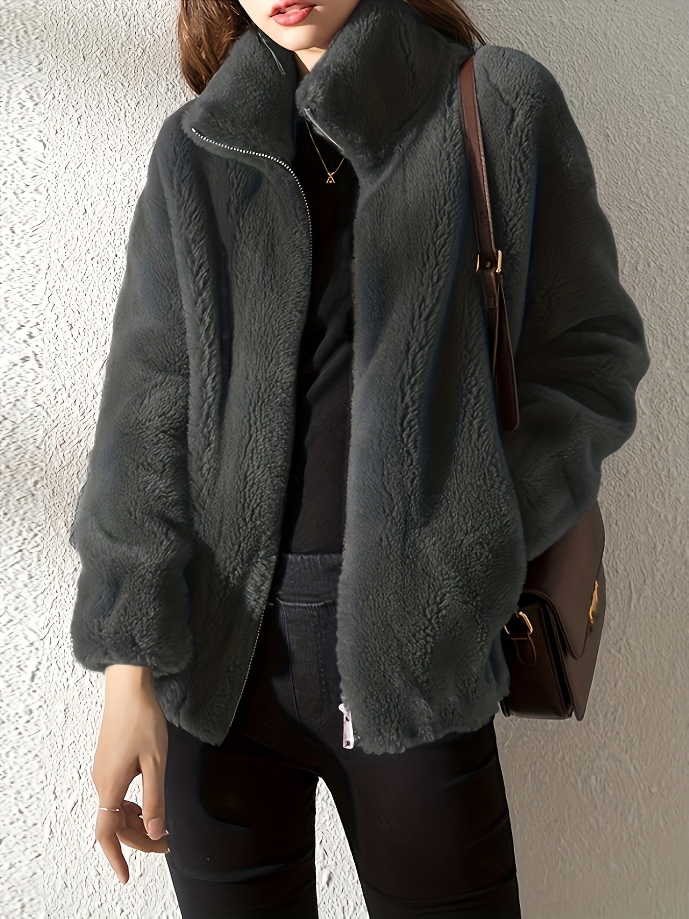Avelora | comfortable zippered cardigan