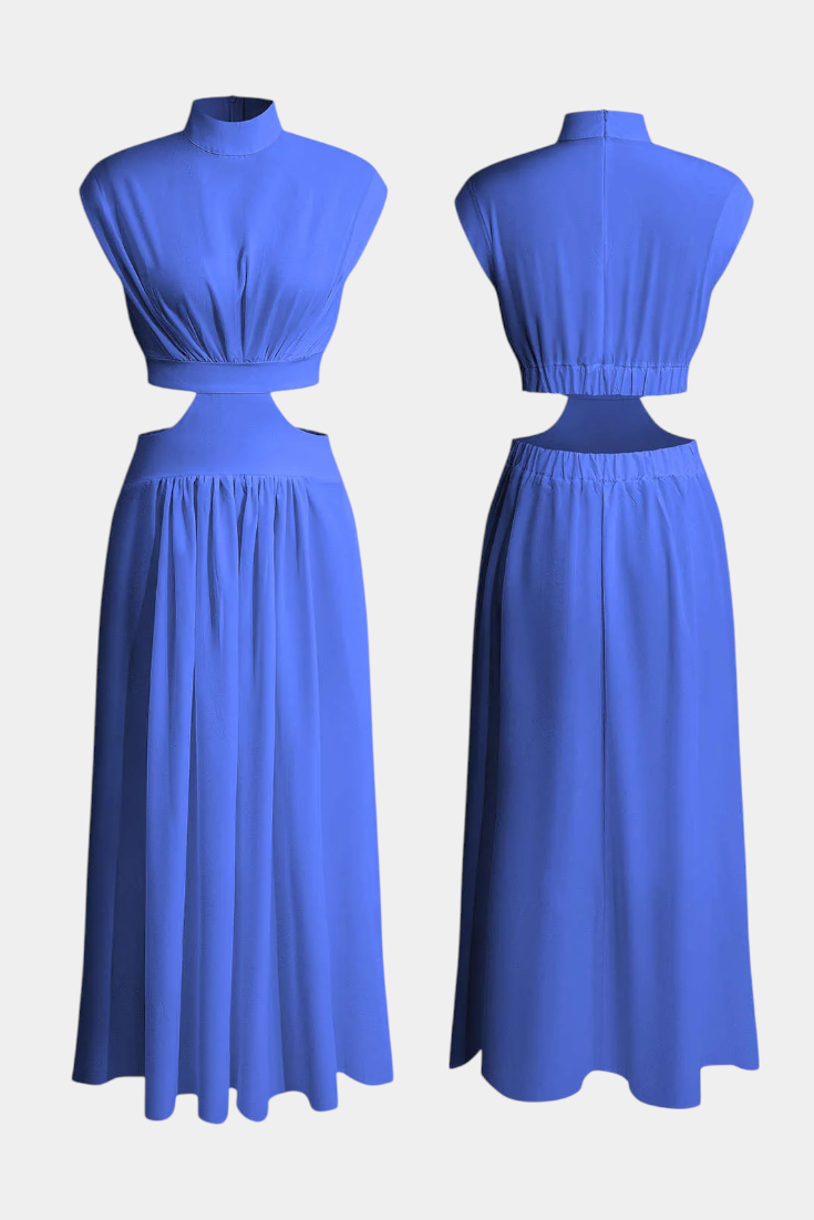 Jocelyn Side Slit Dress Set