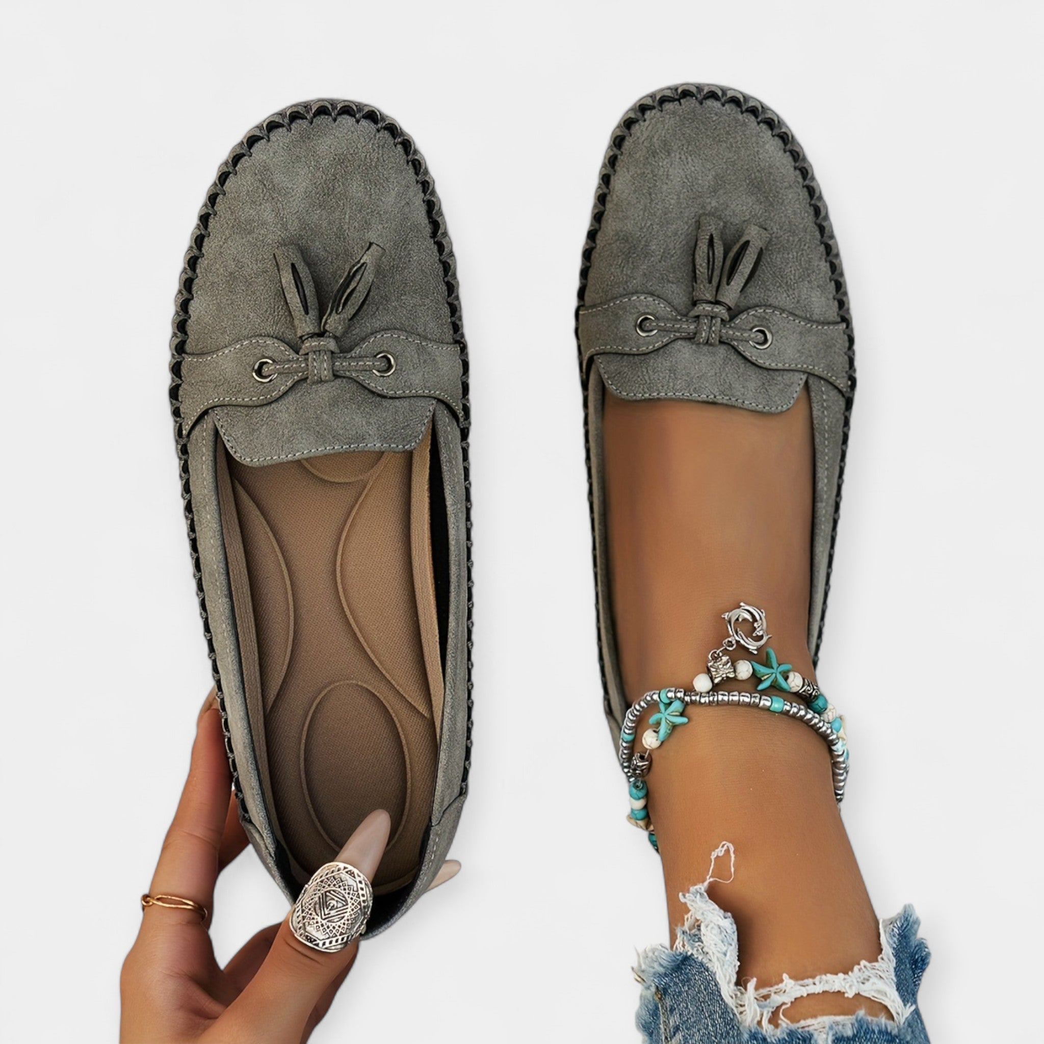 Ballerinas with Bow in Style