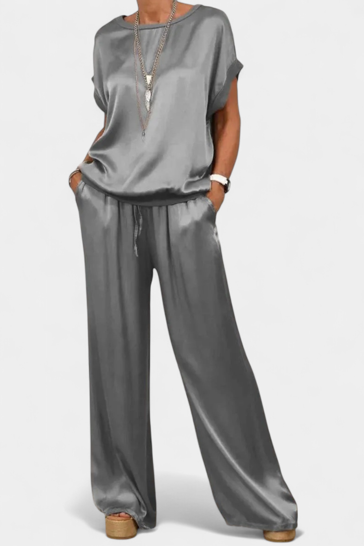 Blasa Spring Two-Piece Set with Sophisticated Style