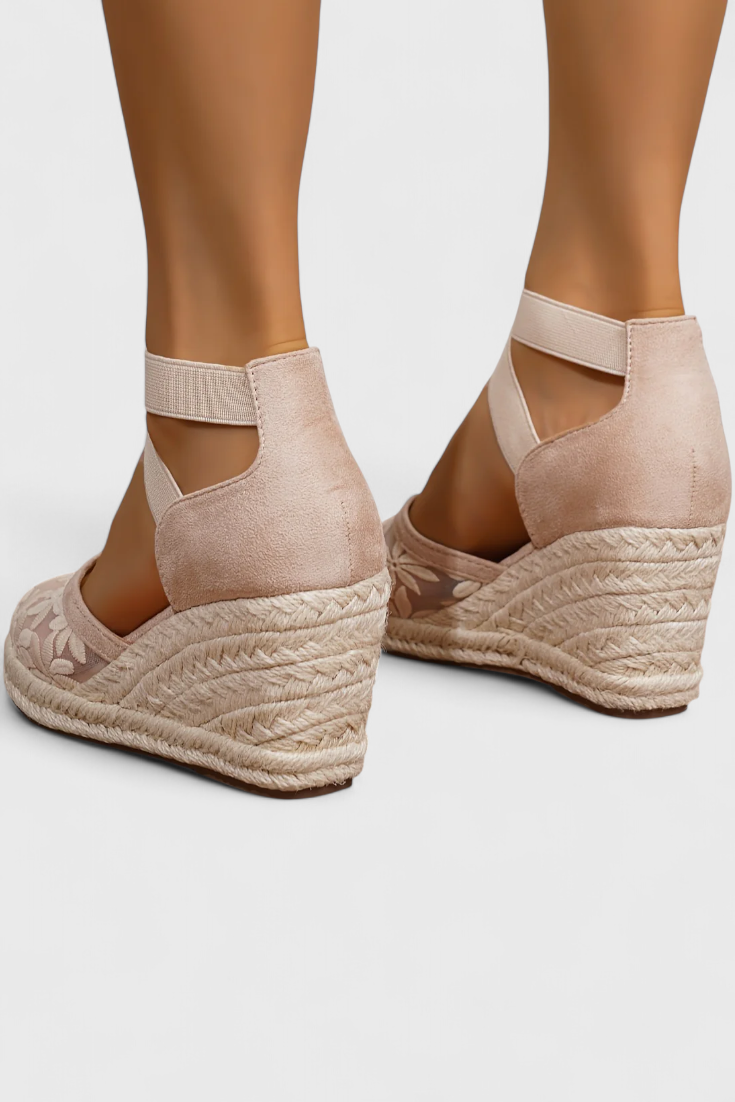 Phylis Orthopedic Sandals with Platform Heel