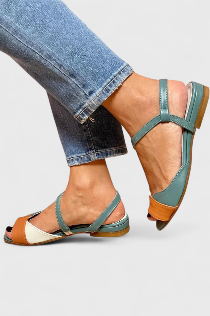 Juralina Elegant ankle strap sandals with soft sole