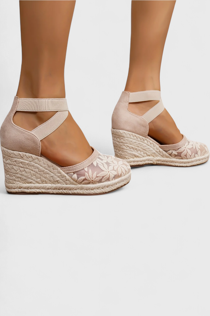 Phylis Orthopedic Sandals with Platform Heel