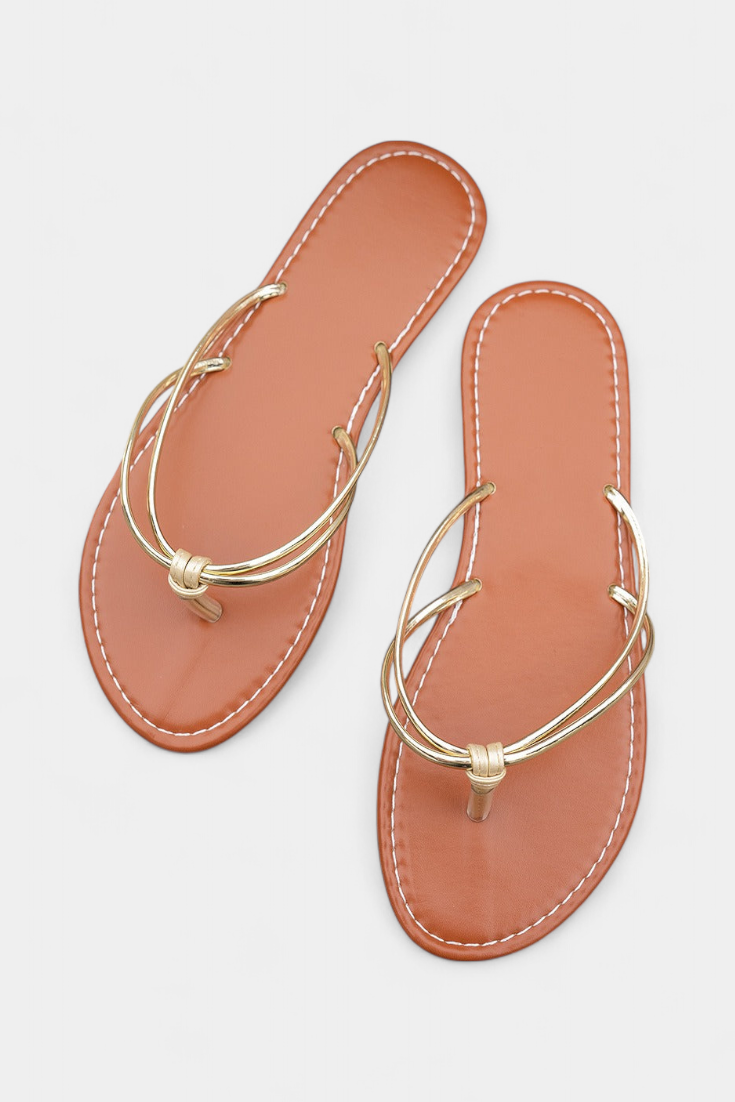 Aledia Minimalist sandals with thin synthetic straps