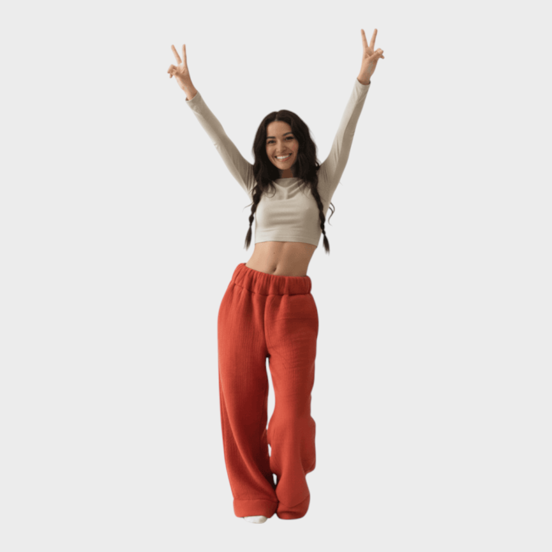 Kaleigh | Premium Sherpa Lined Blanket Pants