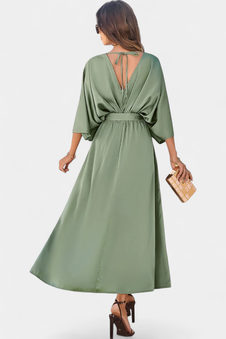 Milly Elegant dress with bow and opening